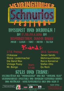 Wehringhauser Schnurlos Festival 2016